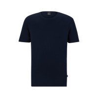 тениска,облекла,на,разпродажба,мъжки,тениски,boss,men's,tessler,150,black,cotton,short,sleeve,slim,fit,t,shirt,navy,404