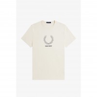 тениска,мъжки,тениски,fred,perry,men,s,mid,logo,t,shirt,ecru,560
