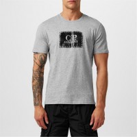 тениска,облекла,на,разпродажба,мъжки,тениски,cp,company,men's,block,logo,regular,fit,t,shirt,grey,mel,m93