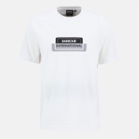 тениска,мъжки,тениски,barbour,international,optic,t,shirt,white,wh11
