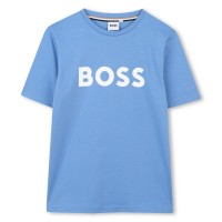 юношеска,тениска,детски,облекла,boss,logo,t,shirt,juniors,navy,blue