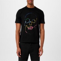 тениска,облекла,на,разпродажба,ps,paul,smith,ps,linear,tee,skull,sn42,black,79