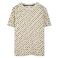 юношеска,тениска,детски,облекла,boss,all,over,print,slim,fit,t,shirt,juniors,sand