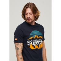 тениска,облекла,на,разпродажба,мъжки,тениски,superdry,superdry,graphic,tee,sn42,navy