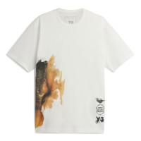 тениска,облекла,на,разпродажба,мъжки,тениски,y3,y3,gfx,ss,tee,sn53,white,multi