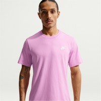 мъжка,тениска,разпродажба,nike,мъжки,тениски,nike,sportswear,club,t,shirt,mens,magenta,sl