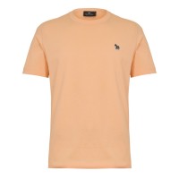 тениска,мъжки,тениски,ps,paul,smith,men's,regular,fit,zebra,crew,neck,t,shirt,orange,15d