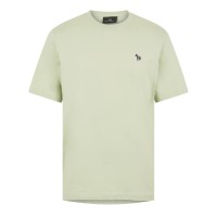 тениска,мъжки,тениски,ps,paul,smith,men's,regular,fit,zebra,crew,neck,t,shirt,green,30