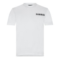 тениска,мъжки,тениски,napapijri,graphic,t,shirt,white,002