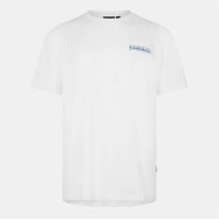 тениска,мъжки,тениски,napapijri,graphic,t,shirt,white,002
