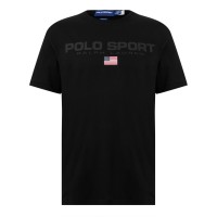 тениска,облекла,на,разпродажба,мъжки,тениски,polo,sport,tonal,flag,logo,t,shirt,polo,black