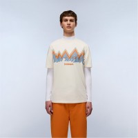 мъжка,тениска,облекла,на,разпродажба,мъжки,тениски,napapijri,napa,s,fiemme,tee,mens,beige,dimity