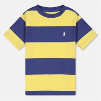 тениска,детски,3/4,панталони,polo,ralph,lauren,kids',striped,t,shirt,cmpus,yellow