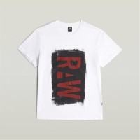 тениска,облекла,на,разпродажба,мъжки,тениски,g,star,painted,raw,graphic,t,shirt,white