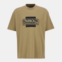 тениска,облекла,на,разпродажба,мъжки,тениски,barbour,international,short,sleeved,cotton,divide,t,shirt,trench