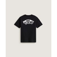 юношеска,тениска,с,щампа,vans,back,print,tee,juniors,black