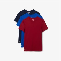 мъжки,тениски,lacoste,lacoste,3pck,slm,t,sn99,bord,cobalt,nvy