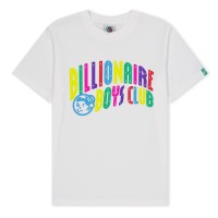 тениска,детски,3/4,панталони,billionaire,boys,club,kids',rainbow,arch,regular,fit,t,shirt,white,rainbow