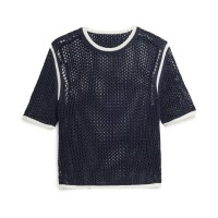 тениска,дамски,топове,adidas,originals,by,wales,bonner,knit,t,shirt,night,navy