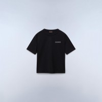 юношеска,тениска,с,щампа,napapijri,back,print,tee,junior,black,beaut,941
