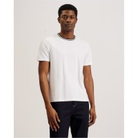 тениска,облекла,на,разпродажба,мъжки,тениски,ted,baker,ted,rousel,tee,sn43,white