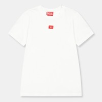 детска,тениска,diesel,unisex,kids,t,shirt,white,k100