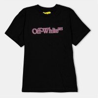 тениска,детски,облекла,off,white,off,bookish,tee,jn99,black,fuchsia