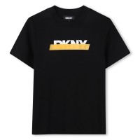 тениска,dkny,kids,logo,short,sleeve,regular,fit,t,shirt,black