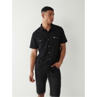 облекла,на,разпродажба,мъжки,тениски,true,religion,tri,ndl,shirt,sn99,jet,black