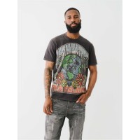 мъжка,тениска,облекла,на,разпродажба,мъжки,тениски,true,religion,relaxed,buddha,t,shirt,mens,jet,black