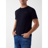 тениска,мъжки,тениски,guess,men,s,x,slim,fit,t,shirt,jet,black