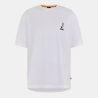тениска,мъжки,тениски,boss,men,s,polar,cotton,t,shirt,white,100