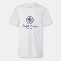 тениска,облекла,на,разпродажба,мъжки,тениски,polo,ralph,lauren,men's,crest,logo,crew,neck,t,shirt,nevis
