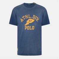 тениска,облекла,на,разпродажба,мъжки,тениски,polo,ralph,lauren,men's,regular,fit,t,shirt,rustic,navy