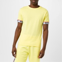 тениска,облекла,на,разпродажба,мъжки,тениски,moschino,logo,band,t,shirt,yellow,21