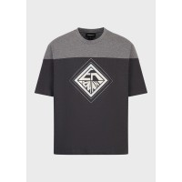 тениска,мъжки,тениски,emporio,armani,ea7,logo,t,shirt,f.grigio,scuro