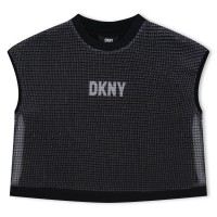тениска,dkny,kids,logo,regular,fit,t,shirt,light,grey,016
