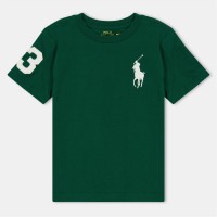 тениска,детски,3/4,панталони,polo,ralph,lauren,kids',large,logo,t,shirt,new,forest