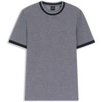 тениска,мъжки,тениски,boss,men,s,thompson,black,breathable,lightweight,cotton,short,sleeve,t,shirt,dark,blue,404
