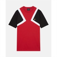 мъжка,тениска,облекла,на,разпродажба,lyle,and,scott,lyle,and,scott,striped,t,shirt,mens,tunnel,red,w703