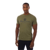 тениска,облекла,на,разпродажба,мъжки,тениски,aquascutum,aquascutum,logo,tee,sn99,green,navy