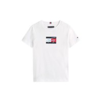 тениска,tommy,hilfiger,kids,script,t,shirt,white,ybr