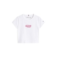 тениска,детски,3/4,панталони,tommy,hilfiger,kids',butterfly,t,shirt,white,ybr