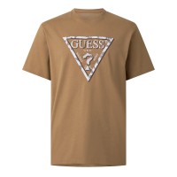 тениска,мъжки,тениски,guess,men,s,embroidered,t,shirt,khaki,river