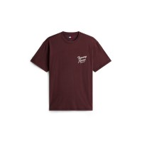 тениска,мъжки,тениски,tommy,jeans,tj,novelty,tee,sn61,rich,brown