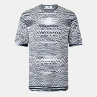 тениска,мъжки,тениски,missoni,men,s,short,sleeve,t,shirt,gradient,blu