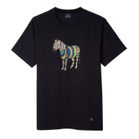 тениска,мъжки,тениски,ps,paul,smith,zebra,print,t,shirt,navy,49