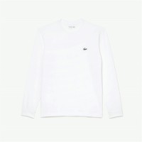 тениска,облекла,на,разпродажба,мъжки,тениски,lacoste,logo,long,sleeve,t,shirt,white,001