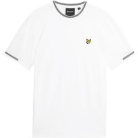 тениска,мъжки,тениски,lyle,and,scott,lyle,tipped,tee,sn54,wht,blk,w104