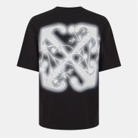 тениска,облекла,на,разпродажба,мъжки,тениски,off,white,men's,flower,skate,t,shirt,black,white